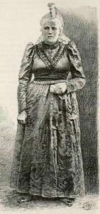 Femme de Loska en costume traditionnel - Gaspar Porenta